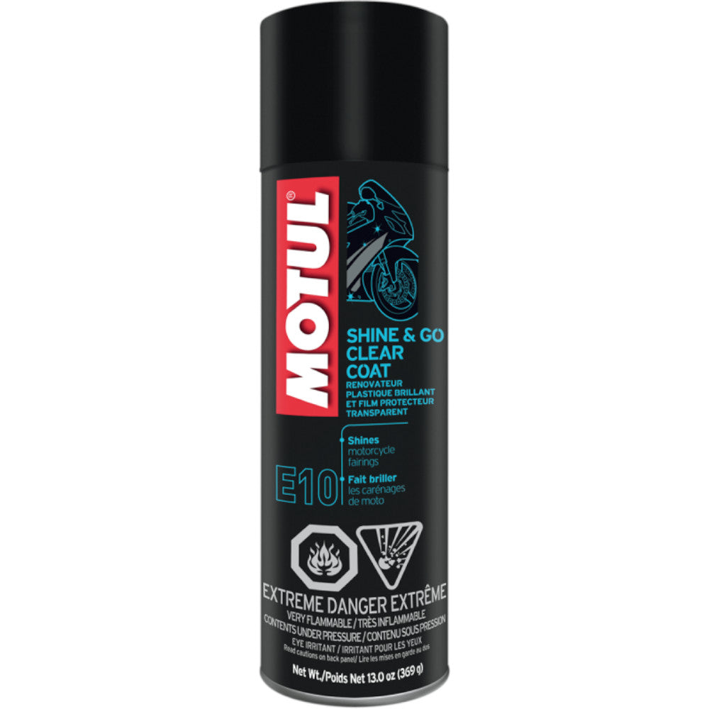 Motul 13oz Cleaners SHINE & GO - Silicone Clean (13 oz) (Aerosol) (108093)