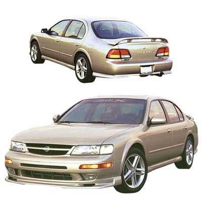 Maxima 5 pc Body Kit Unpainted For 97-99 Nissan Maxima Stillen