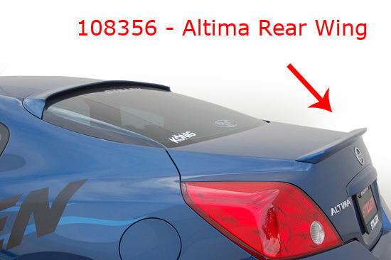 Nissan Altima Rear Deck Wing Unpainted For 08-12 Nissan Altima Coupe Stillen