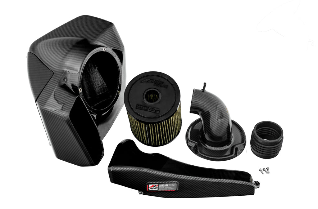 AWE Tuning Audi B9 A4/A5 2.0T Quattro Carbon Fiber AirGate Intake w/ Lid (2660-15028)