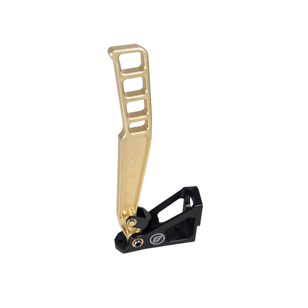 Nameless Performance Hydraulic Handbrake - 13" Gold CNC-Engraved Handle - No Master Cylinder (NPHB-13-GOL-NOMC)