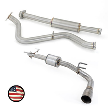 Load image into Gallery viewer, Nameless Performance Catback Exhaust - 2017-2023 Impreza Wagon - Muffler Delete - Single Exit - 3" Double Wall Tip (SUCB17IMP-0MU-3.0DW)