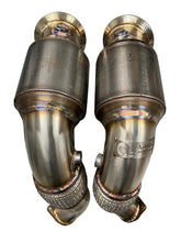 Load image into Gallery viewer, Active Autowerke S63 N63 Catted Downpipes | V8 BMW X5 M and X6 M X5 X6 550i 650i Flange - From 2010 to 2012 (11-041F)