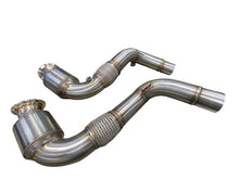 Load image into Gallery viewer, Active Autowerke S63 N63 Catted Downpipes | V8 BMW X5 M and X6 M X5 X6 550i 650i Flange - From 2010 to 2012 (11-041F)