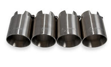 Load image into Gallery viewer, Active Autowerke F8X BMW M2C M3 &amp; M4 Rear Exhaust Tips - for Active exhausts - Carbon fiber over black chrome (11-044CB)