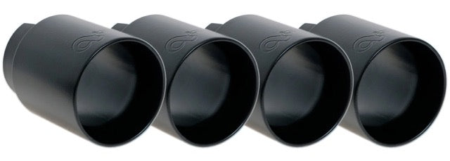 Active Autowerke F8X BMW M2C M3 & M4 Rear Exhaust Tips - for Active exhausts - Carbon fiber over black chrome (11-044CB)
