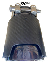 Load image into Gallery viewer, Active Autowerke F8X BMW M2C M3 &amp; M4 Rear Exhaust Tips - for Active exhausts - Carbon fiber over black chrome (11-044CB)