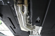 Load image into Gallery viewer, Active Autowerke F87 M2 Competition Signature Exhaust System includes Active F-brace (Carbon over Black Chrome Tips) (11-051CB)