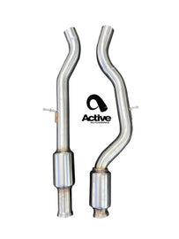 Active Autowerke F8X BMW M3 & M4 Gen2 Equal Length Mid Pipe includes Active F-brace-Equal Length Mid Pipe w AWE Switchpath custom connect (11-055A2)