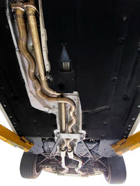 Active Autowerke F8X BMW M3 & M4 Gen 2 Equal Length Mid Pipe includes Active F-brace - Equal Length Mid Pipe w resonated AWE Switchpath (11-055AR2)