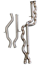 Load image into Gallery viewer, Active Autowerke F8X BMW M3 &amp; M4 Equal Length Mid Pipe includes Active F-brace-Rear Muffler Equal Length Mid Pipe w resonated pipes (11-055R2)