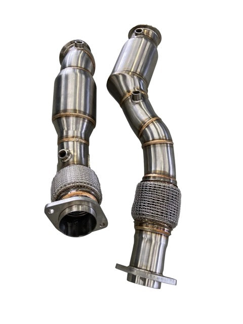 Active Autowerke BMW S58 F97/F98 X3M/X4M Downpipe exhaust upgrade (11-064)