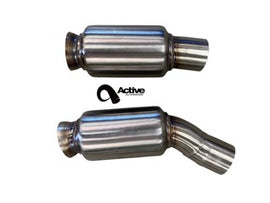 Active Autowerke M2C Equal Length Gen 2 Mid Pipe includes Active F-brace w straight pipes (11-072G2)