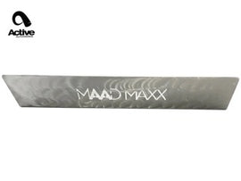 Active Autowerke Maad Maxx - F8X BMW M3 & M4 Rear Exhaust Section - 3 Can Valved - Exhaust w carbon fiber over black tips (11-073CB)