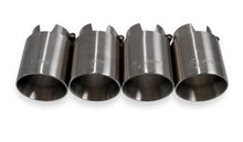 Load image into Gallery viewer, Active Autowerke Maad Maxx - F8X BMW M3 &amp; M4 Rear Exhaust Section - 3 Can Valved - Exhaust w carbon fiber over black tips (11-073CB)