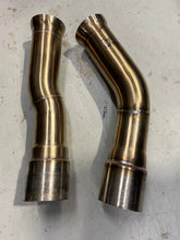 Load image into Gallery viewer, Active Autowerke Connecting pipes for F8X BMW M3 &amp; M4 Equal Length w AWE Switchpath custom connection (11-076A)