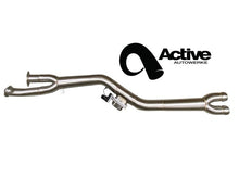 Load image into Gallery viewer, Active Autowerke X3M / X4M Signature single mid-pipe with $90 fixed price shipping in lower 48 states - w Exhaust Dump (11-102D)