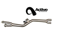 Load image into Gallery viewer, Active Autowerke X3M / X4M Signature single mid-pipe with $90 fixed price shipping in lower 48 states - w Exhaust Dump (11-102D)