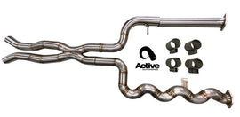 Active Autowerke G80/G82 M3/M4 Signature Gen 2 Equal Length mid-pipe with G-brace (11-114G2)