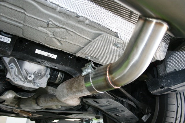 Active Autowerke F3X 335i | 435i Performance Valved Rear Exhaust GEN 2 w CARBON over brushed tips (11-115CB)