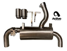 Load image into Gallery viewer, Active Autowerke F3X 335i | 435i Performance Valved Rear Exhaust GEN 2 w CARBON over brushed tips (11-115CB)