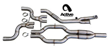 Load image into Gallery viewer, Active Autowerke G80/G82 M3/M4 Signature RACE ONLY Exhaust System - GOLIATH - Full race only exhaust - Carbon over Black Chrome Tips (11-116CB)