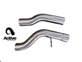 Active Autowerke G4X BMW M240i Valved Rear Axle-back Exhaust w Tips w Carbon Fiber Tips (11-125C)