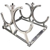 Nitrous Express Billet Bracket for Dual 10 Or 15lb N2O Bottle Incl Floor Mounts (11108D)