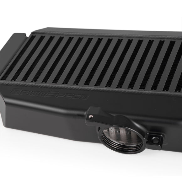 GrimmSpeed Billet Top Mount Intercooler Subaru 22-24 WRX Black (113049BLK)