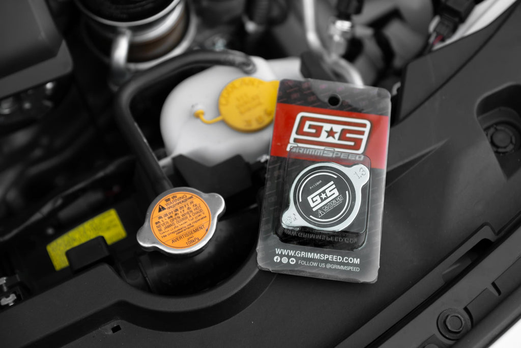 Radiator Cap Black Type A (1.3 Bar) For Subaru GrimmSpeed