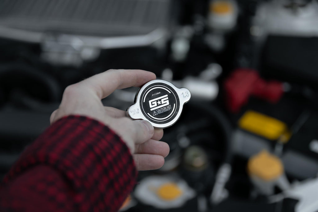 Radiator Cap Black Type A (1.3 Bar) For Subaru GrimmSpeed