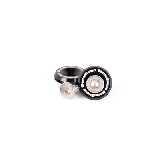 GrimmSpeed Pulley Cover Subaru 2022-Present WRX Black (113086BLK)