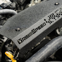 Load image into Gallery viewer, GrimmSpeed Pulley Cover Subaru 2022-Present WRX Black (113086BLK)