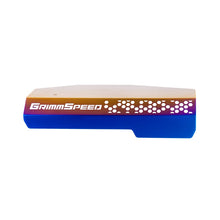 Load image into Gallery viewer, GrimmSpeed Pulley Cover Subaru 2022-Present WRX Titanium (113086TI)