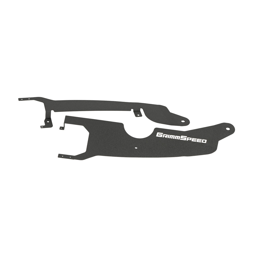 GrimmSpeed Radiator Shroud Subaru 2022-Present WRX Black (113090BLK)