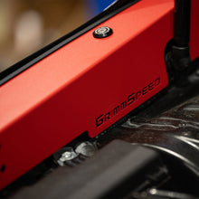 Load image into Gallery viewer, GrimmSpeed Fender Shrouds Subaru 2022-Present WRX Red (113095RED)