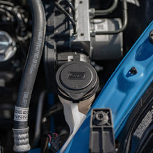 Load image into Gallery viewer, GrimmSpeed Engine Bay Reservoir Cap Set Black 2022 WRX, BRZ, FRS, GT86, GR86 (113121BLK)