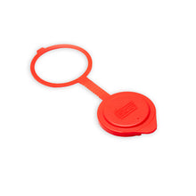Load image into Gallery viewer, GrimmSpeed Engine Bay Reservoir Cap Set Red 2022 WRX, BRZ, FRS, GT86, GR86 (113121RED)
