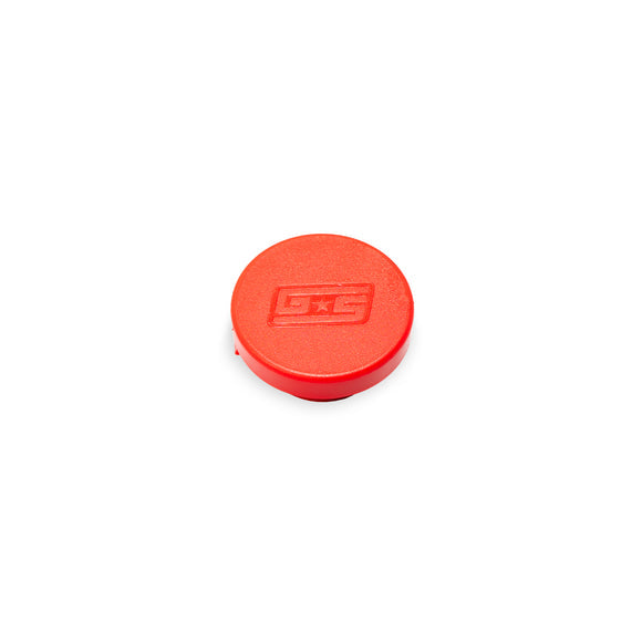 GrimmSpeed Engine Bay Reservoir Cap Set Red 2022 WRX, BRZ, FRS, GT86, GR86 (113121RED)