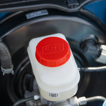 Load image into Gallery viewer, GrimmSpeed Engine Bay Reservoir Cap Set Red 2022 WRX, BRZ, FRS, GT86, GR86 (113121RED)