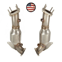 Load image into Gallery viewer, Nameless Performance Downpipes - 2000-2002 Jaguar XKR/XJR/XJ8 (JADP00XKR-HFCAT)