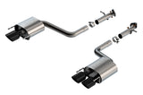 Borla Axle-Back Exhaust System S-Type - Black Chrome for 15-24 Lexus RC F (11981BC)