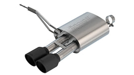 Borla 14-24 Mini Cooper S (F55) S-Type Axle-Back Exhaust System - Black Coated Tips (11987CB)