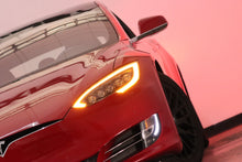 Load image into Gallery viewer, 12-21 Tesla Model S NOVA-Series LED Projector Headlights Alpha-Black