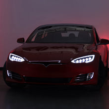 Load image into Gallery viewer, 12-21 Tesla Model S NOVA-Series LED Projector Headlights Black