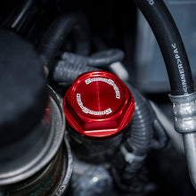 Load image into Gallery viewer, GrimmSpeed 89-21 Subaru Bolt Oil Cap Kit Red (120014RED)