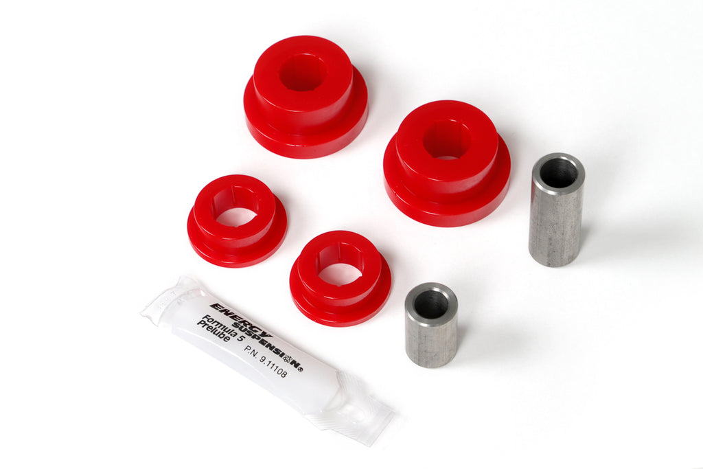 Pitch Stop Mount Bushing Kit Red (80A Durometer) Replacement for Standard GrimmSpeed Pitch Stop Mount GrimmSpeed