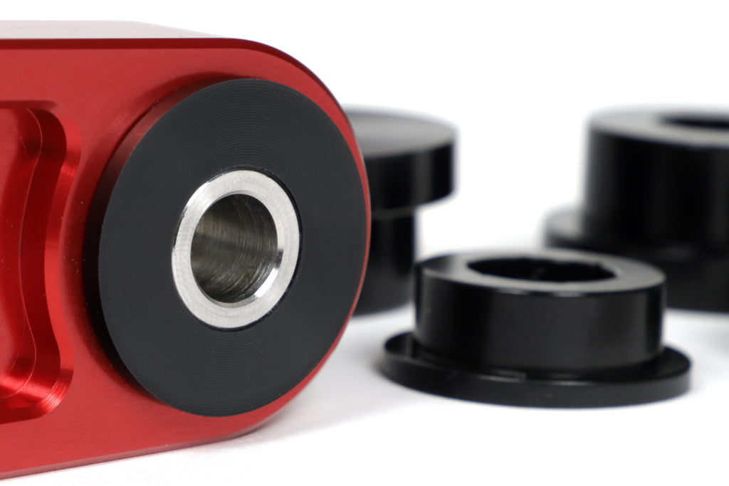 Pitch Stop Mount Bushing Kit Red (80A Durometer) Replacement for Standard GrimmSpeed Pitch Stop Mount GrimmSpeed