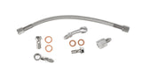 GrimmSpeed Turbocharger Oil Feed Line Kit - Subaru EJ 04-21 STI, 02-14 WRX/FXT/LGT Aftermarket Turbos (123000)