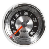 AutoMeter American Muscle 52mm 240 Deg F Water Temp Gauge (1232)